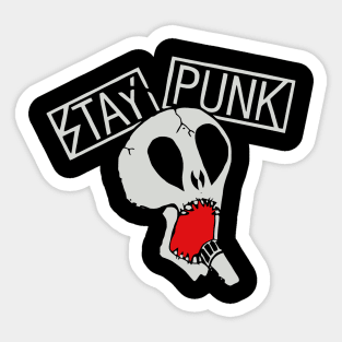 Stay Sing Punk Sticker